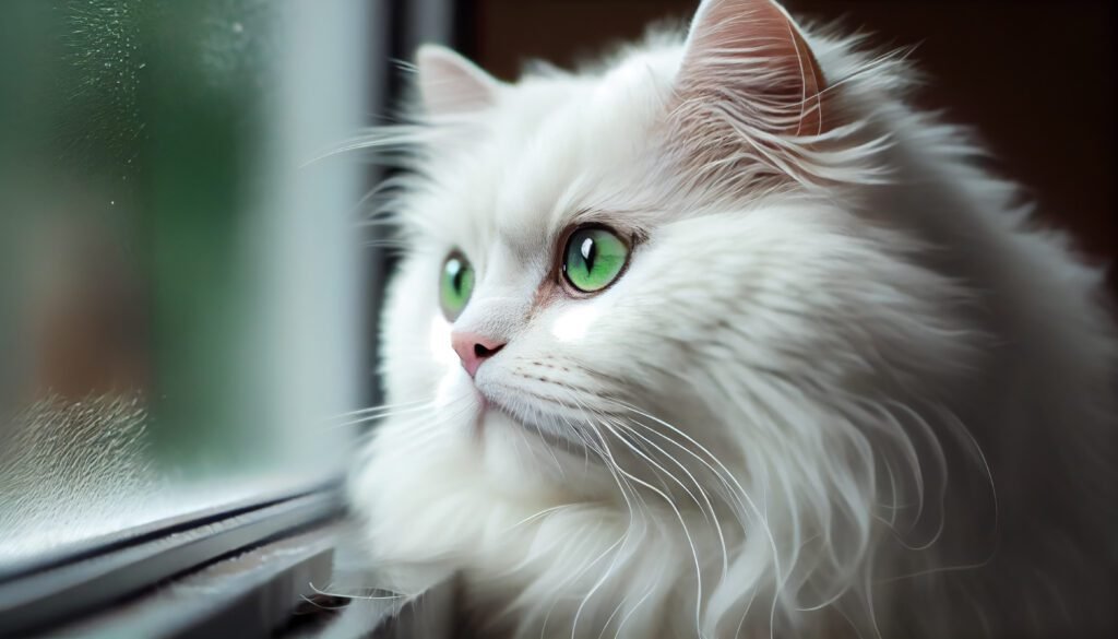 white Persian Cat