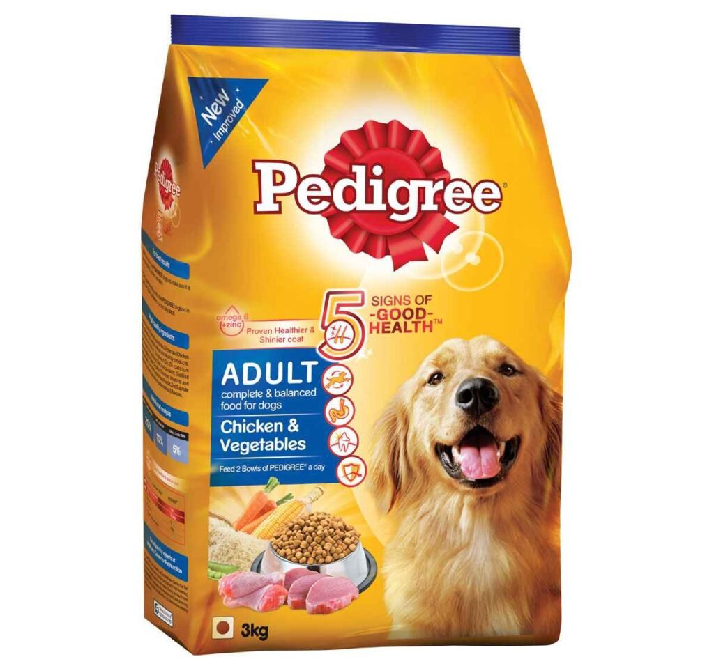 The Top 5 Dog Food Brands in 2023 | Best Dog Food Available on Amazon India 2 pedegree adult 3kg
